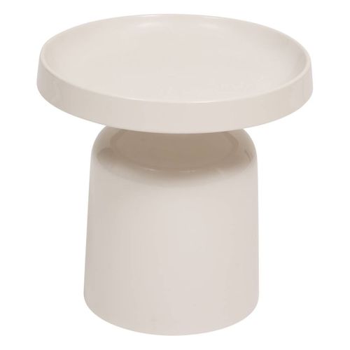 Table D'appoint, Table Basse Ronde En Acier - Diamètre 43 X Hauteur 42 Cm