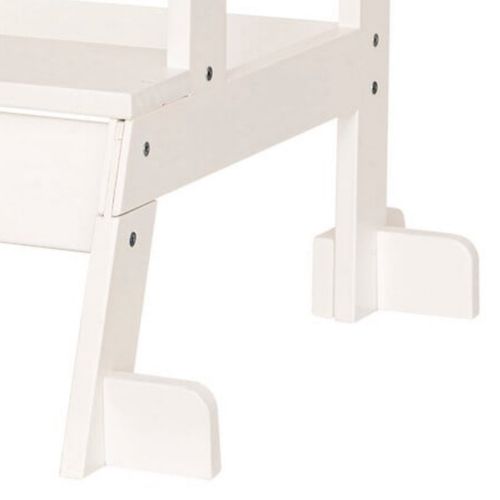 Tour D'apprentissage Pour Enfant Tour D'observation Coloris Blanc -l. 59,5 X P. 53,5 X H. 90 Cm