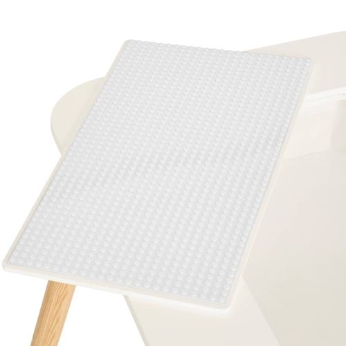 Table De Jeu Enfant Avec Plateau Réversible - Longueur 68,5 X Largeur 46,5 X Hauteur 43 Cm