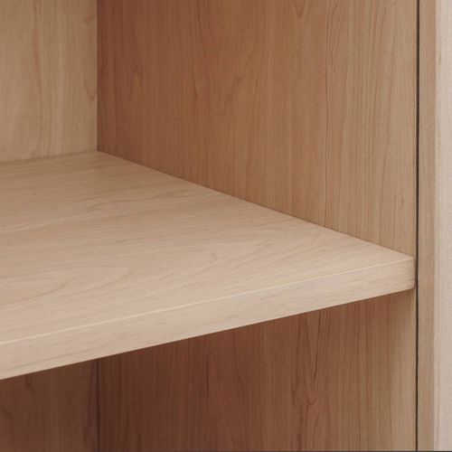 Colonne Meuble De Salle De Bain 1 Porte 4 Niches - Longueur 45 X Largeur 30 X Hauteur 160 Cm