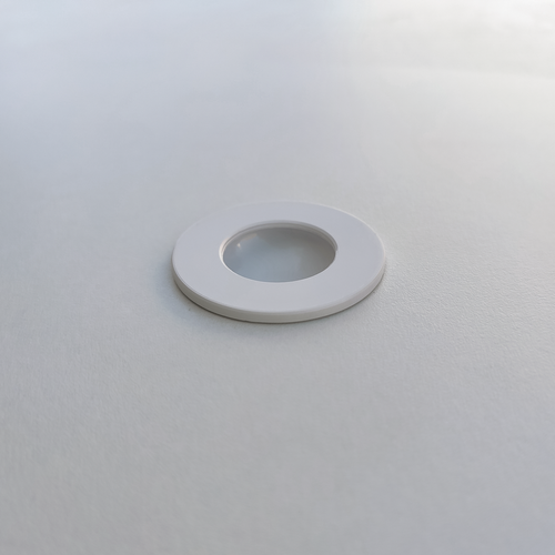 Armoire Auxiliaire Meuble Multi-usages Basse à 2 Portes Coulissantes Coloris Blanc Et Chêne Cambrien