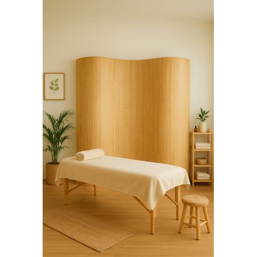 Paravent Bambou Souple Coloris Brun 200 X 250 Cm