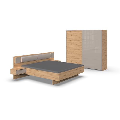 Chambre à Coucher (lit Adulte 160x200cm + 2 Chevets + Armoire)