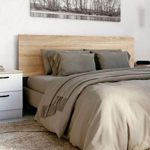 Tête De Lit Pour Lit De 135 Et 150 Cm Coloris Cambrian - L. 158 X H. 40 X P. 1,5 Cm