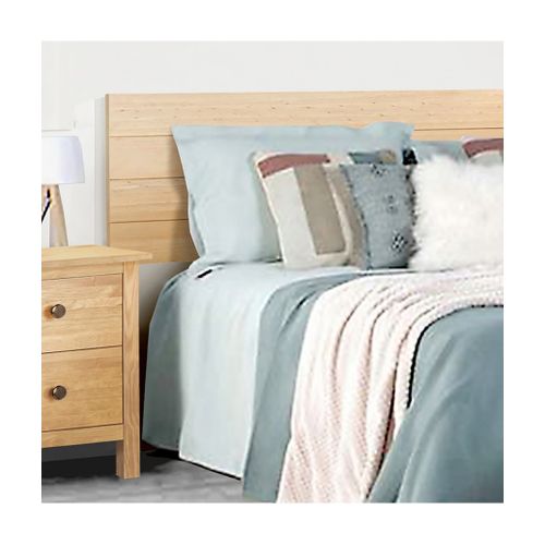 Tête De Lit En Pin Massif Pour Lits De 90 Et 105 Cm Couleur Miel - Longueur 110 X Hauteur 45 Cm