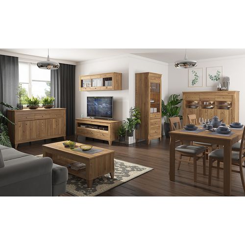 Commode Meuble De Rangement à 3 Portes Et 3 Tiroirs à Fermeture Soft