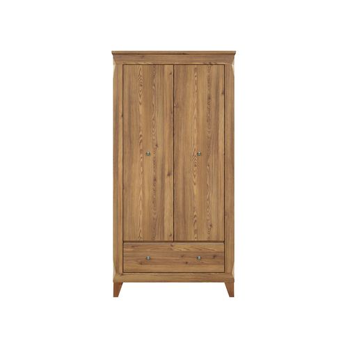 Armoire Placard De Rangement à Deux Portes Avec Tiroir Soft