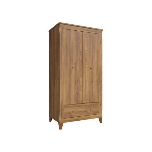 Armoire Placard De Rangement à Deux Portes Avec Tiroir Soft