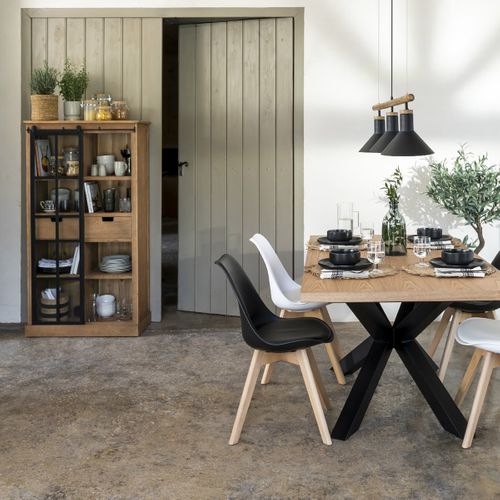 Vitrine 2 Tiroirs Longueur 80 X Profondeur 40 X Hauteur 150 Cm