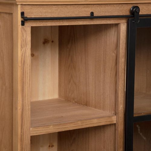 Vitrine 2 Tiroirs Longueur 80 X Profondeur 40 X Hauteur 150 Cm