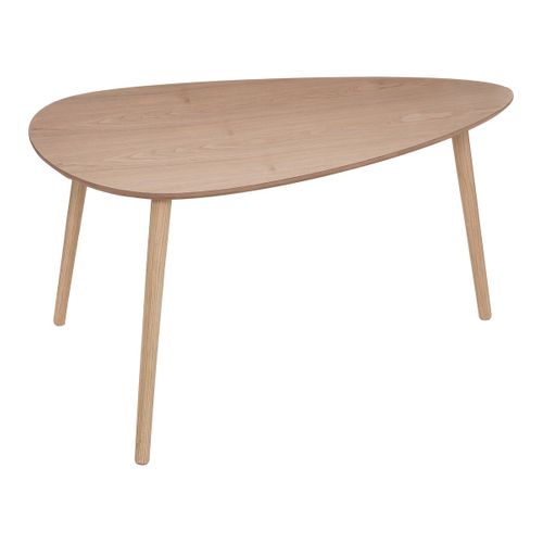Lot De 2 Tables Basses Gigognes Scandinaves - Coloris Chêne clair