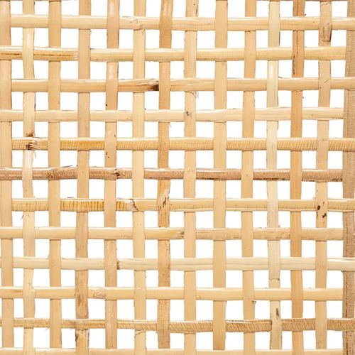 Tête De Lit En Rotin Tressé, Coloris Beige - Longueur 160 X Profondeur 3 X Hauteur 100 Cm