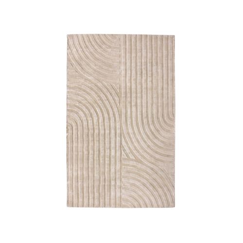 Tapis Rectangulaire  Viscose Beige 160x230cm