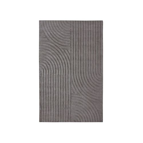 Tapis Rectangulaire  Viscose Gris Anthracite 160x230cm