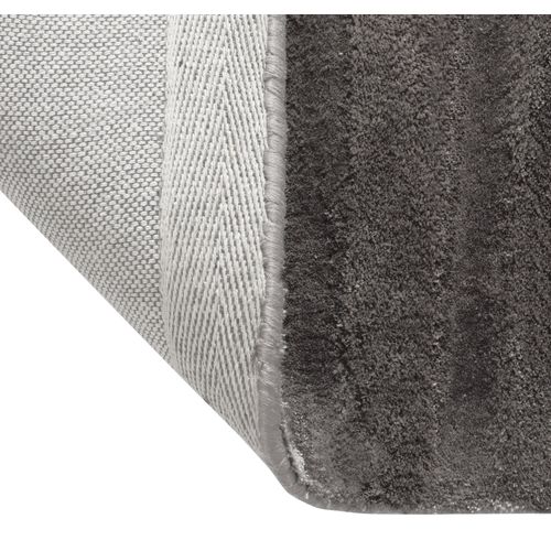 Tapis Rectangulaire  Viscose Gris Anthracite 200x300cm