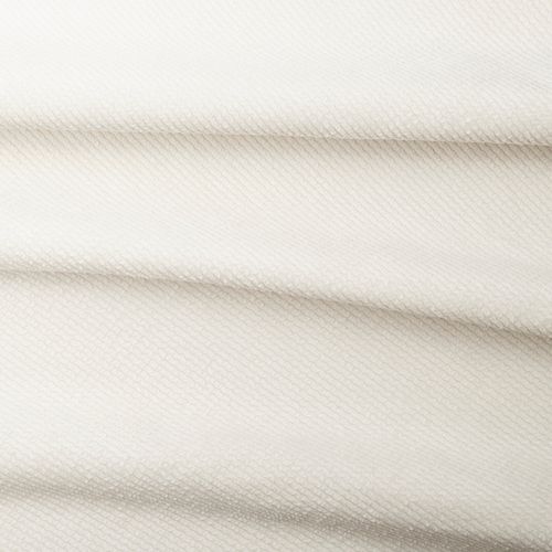 Canapé Convertible Express Dunlopillo 160cm Velours Côtelé Crème