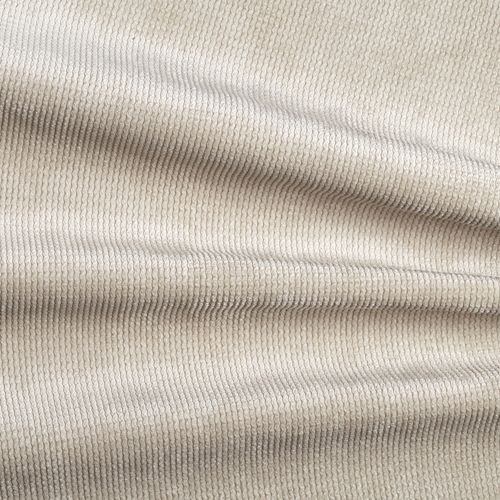 Canapé Convertible Express Dunlopillo 140cm Velours Côtelé Beige