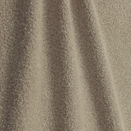 Pouf 60cm Tissu Bouclette Taupe