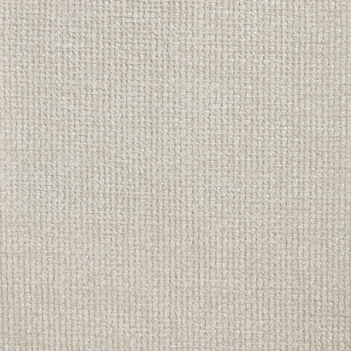 Canapé D'angle Panoramique Modulable 8 Places Velours Chenillé Crème