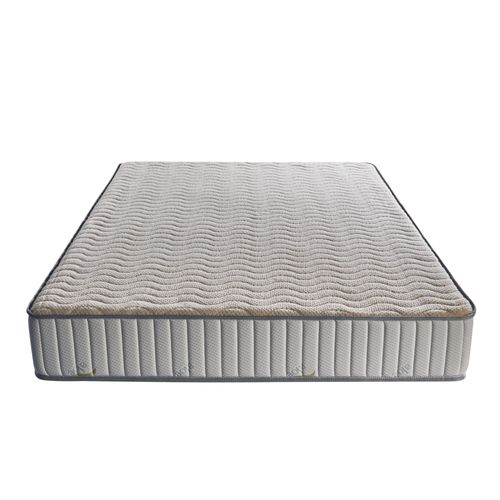 Matelas Super Alèse 140x190x23cm Très Ferme Laine Hiver Rembourrage Polyester Polyuréthane Hr