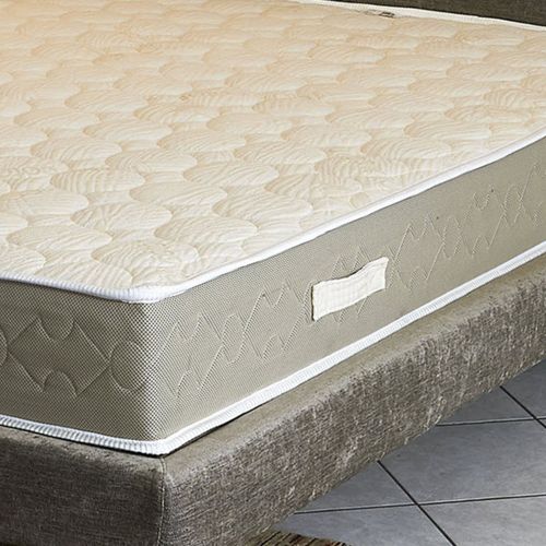 Matelas Latex 140x190x23 Cm Très Ferme 7 Zones Confort 100% Coton Respirant Polyuréthane Hr