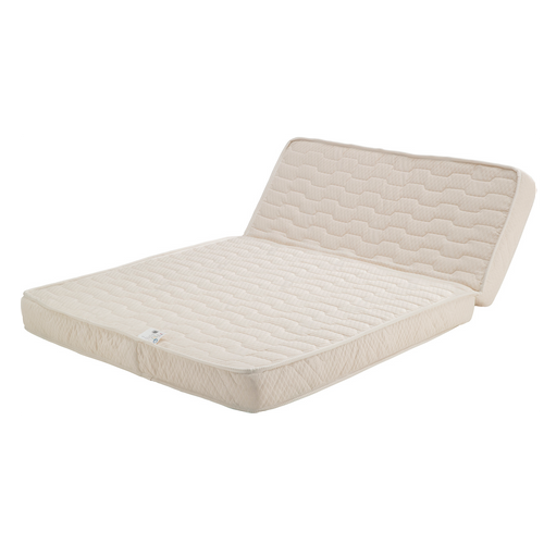 Matelas Très Ferme Pour Tous BZ 140x190 X 10 Cm - Découpe Assise 60 Cm - 5 Zones De Confort - Noyau