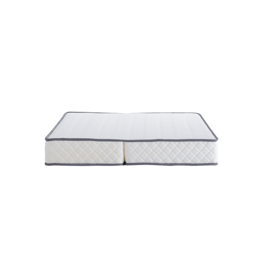 Matelas Trés Ferme Clic Clac 130x190 15 Cm 5 Zones Confort 100% Polyester Polyuréthane Hr