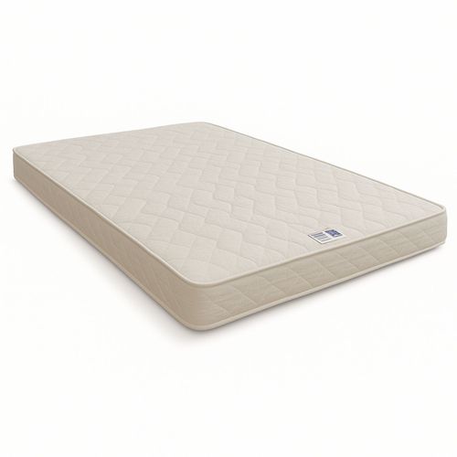 Matelas Ferme 200x200x10 Cm Pour Canapé Lit Avec Alèse - 5 Zones De Confort - Respirant