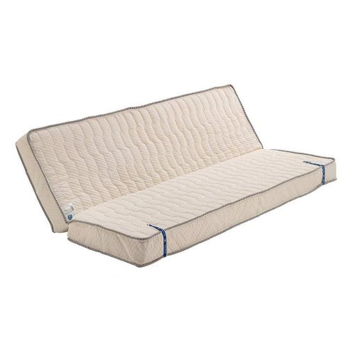 Matelas Souple Pour Tous Clic Clac 120x190 X 15 Cm Avec Latex Naturel Sur Face Hiver - Découpe Assis