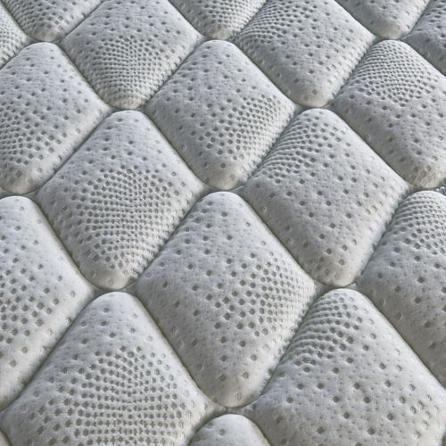 Matelas 140x190 Avec Ressorts Ensachés Et Mousse Mémoire 4 Cm, Soutien Ferme, 7 Zones Confort