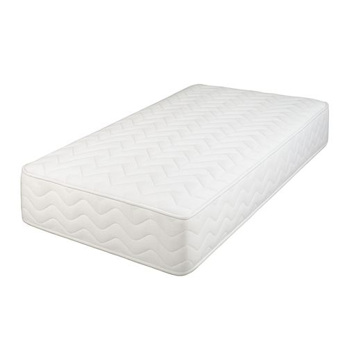 Matelas Mousse 90x190 Cm Ferme Pour Sommier Électrique - 5 Zones De Confort - Noyau Aéré 35 Kg/m3