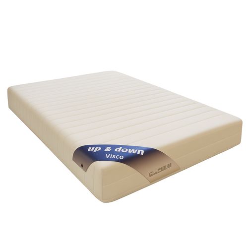 Matelas Mousse 120x190 Mousse à Mémoire De Forme 55 Kg/m3 - Hauteur 20 Cm - Soutien Ferme,