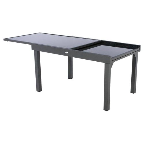 Table De Jardin Extensible Piazza - 10 Personnes - Gris Graphite