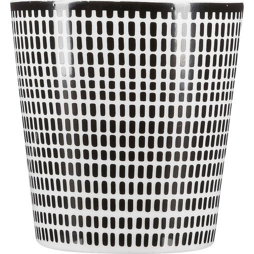 Mug Ethnique Bohemia - 260 Ml - Noir Et Blanc
