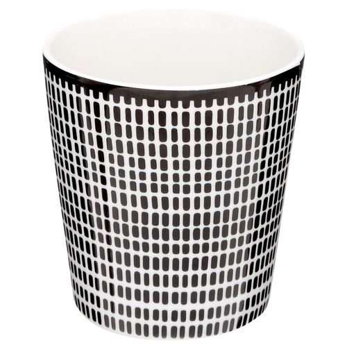 Mug Ethnique Bohemia - 260 Ml - Noir Et Blanc