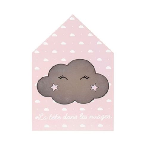 Décoration Lumineuse Pour Enfant Nuage - Rose