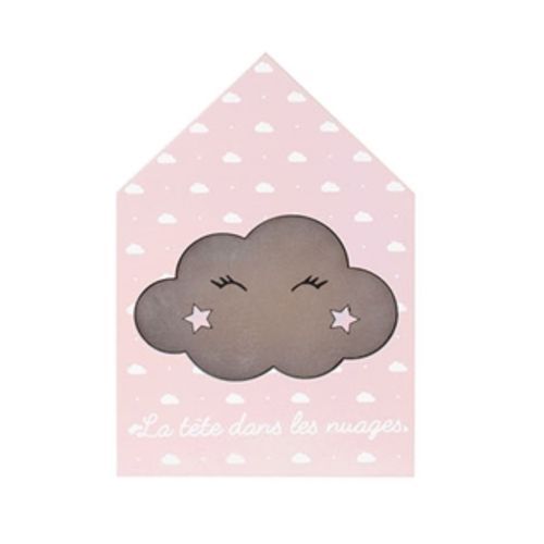 Décoration Lumineuse Pour Enfant Nuage - Rose