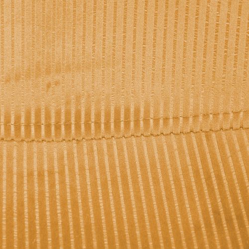 2 Chaises Design Velours Giulia - Jaune Moutarde