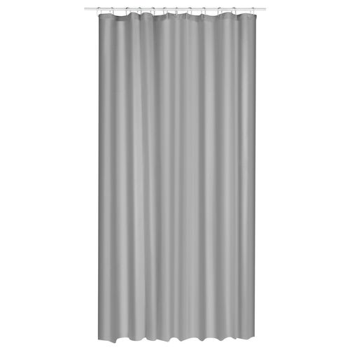 Lot 2x Rideau De Douche Eva - 180 X 200 Cm - Gris