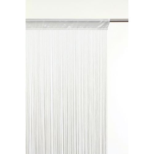 Lot 2x Rideau Fils - 90 X 200 Cm - Ivoire