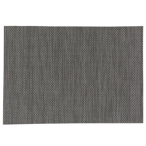 Lot De 6 Sets De Table Rectangulaire Maoli - 50 X 30 Cm - Noir