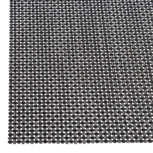 Lot De 6 Sets De Table Rectangulaire Maoli - 50 X 30 Cm - Noir