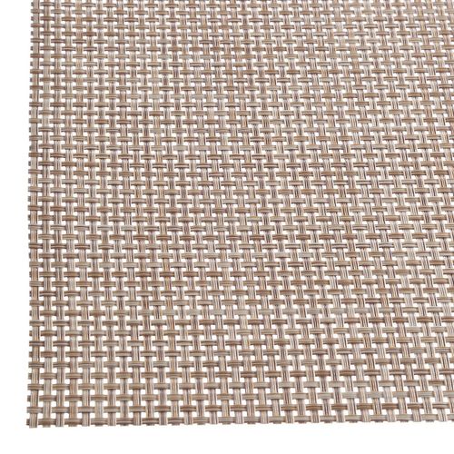 Lot De 6 Sets De Table Rectangulaire Maoli - 50 X 30 Cm - Beige