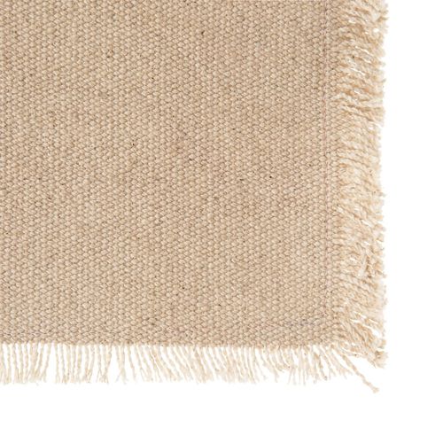 Lot De 6 Sets De Table Maha En Coton - Longueur 45 Cm X Largeur 30 Cm - Beige