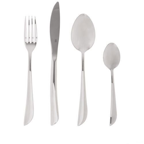 Lot De 2 Ménagères Serrat En Acier Inoxydable - 48 Couverts - Argent