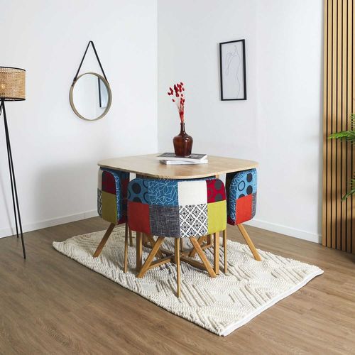 Miroir Rond à Suspendre Avec Une Anse - Diam. 50 Cm. - Beige