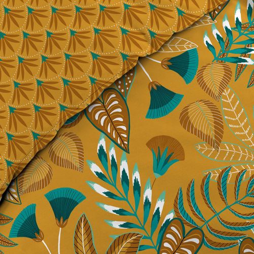 Parure De Lit South - 100% Coton - 220 X 240 Cm