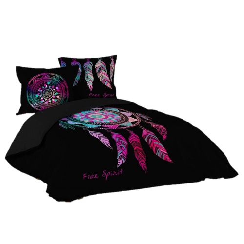 Parure De Lit Canopy - 100% Coton - 220 X 240 Cm