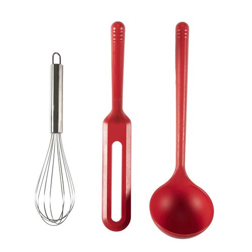 Set De 3 Ustensiles Et Bol Doseur - Crêpes Party