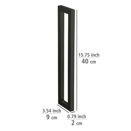 Porte-serviettes Mural - Noir Mat